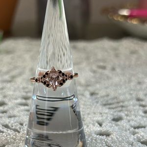 Charmed Aroma Voodoo Doll Ring Size 6 Rose Gold Tone